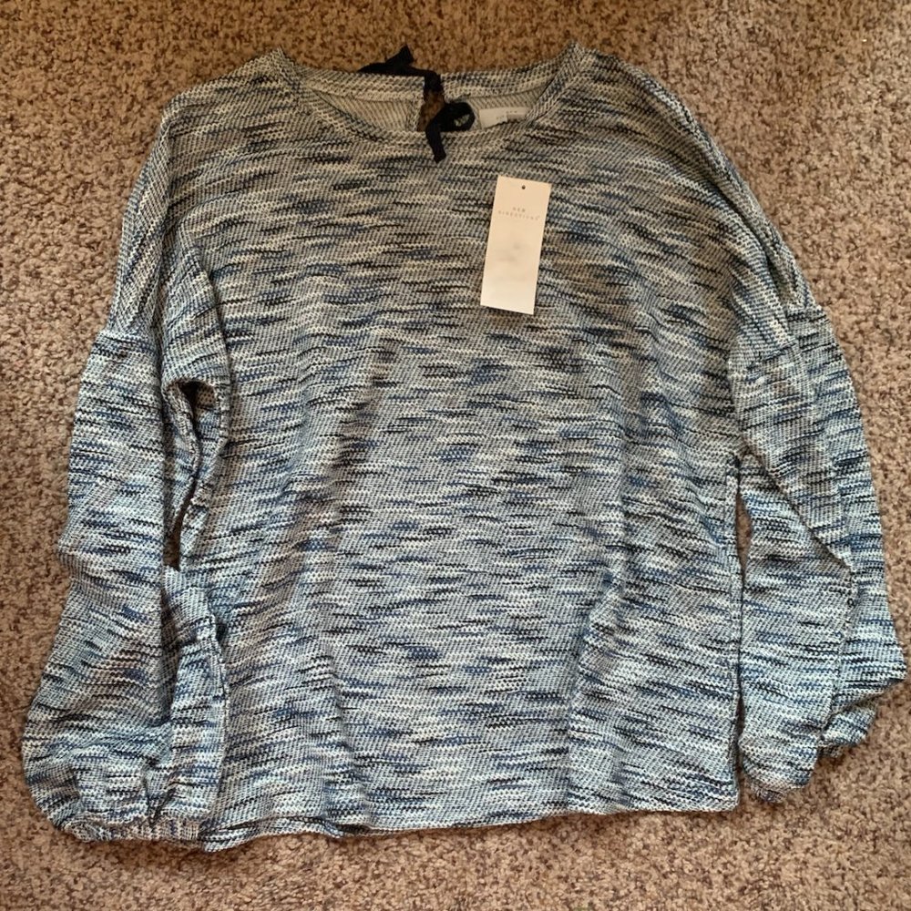 NWT New Directions Heather Knit top Medium